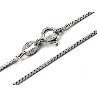 Italian 925 Sterling Silver Tarnish-Resistant 1.20mm Box Chain