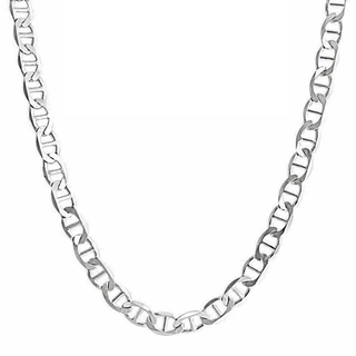 .925 Sterling Silver 3mm Mariner Chain